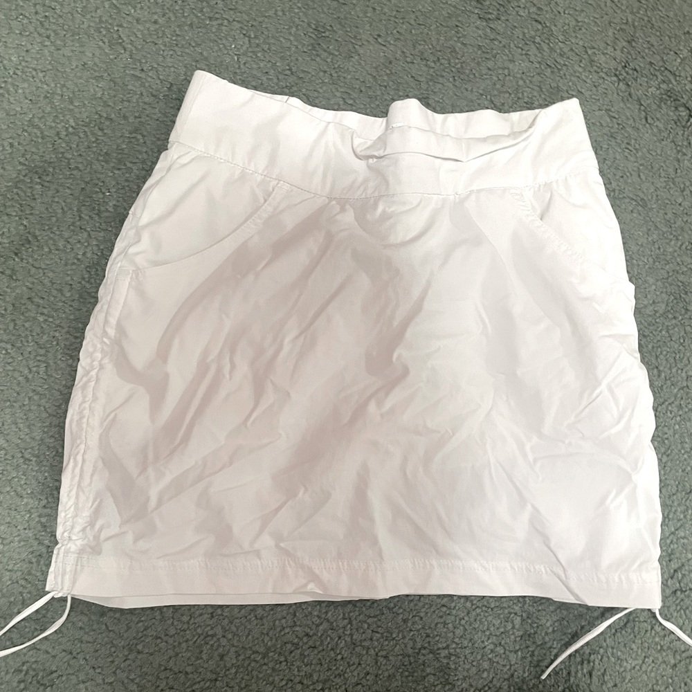 Columbia White Sports Skort